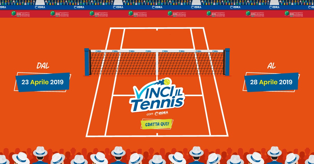 Gratta e Vinci il Tennis con EDRA